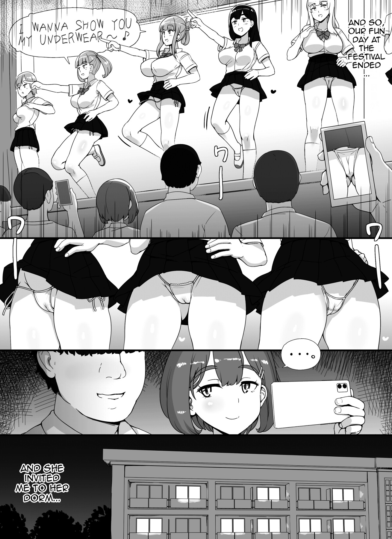 Hentai Manga Comic-Welcome To The Brothel School Festival! ~ First Day-Read-40